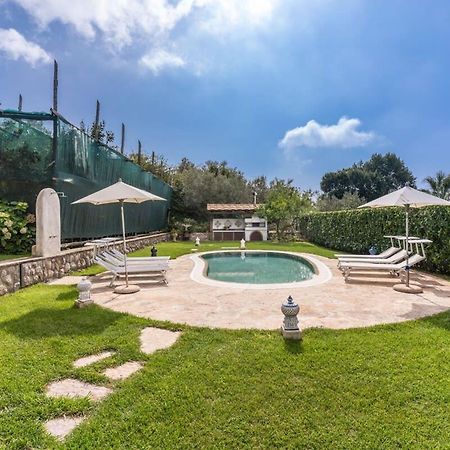 Villa Mimosa Rustic Elegance Views & Pool Massa Lubrense Dış mekan fotoğraf