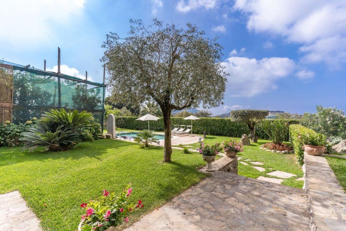 Villa Mimosa Rustic Elegance Views & Pool Massa Lubrense Dış mekan fotoğraf