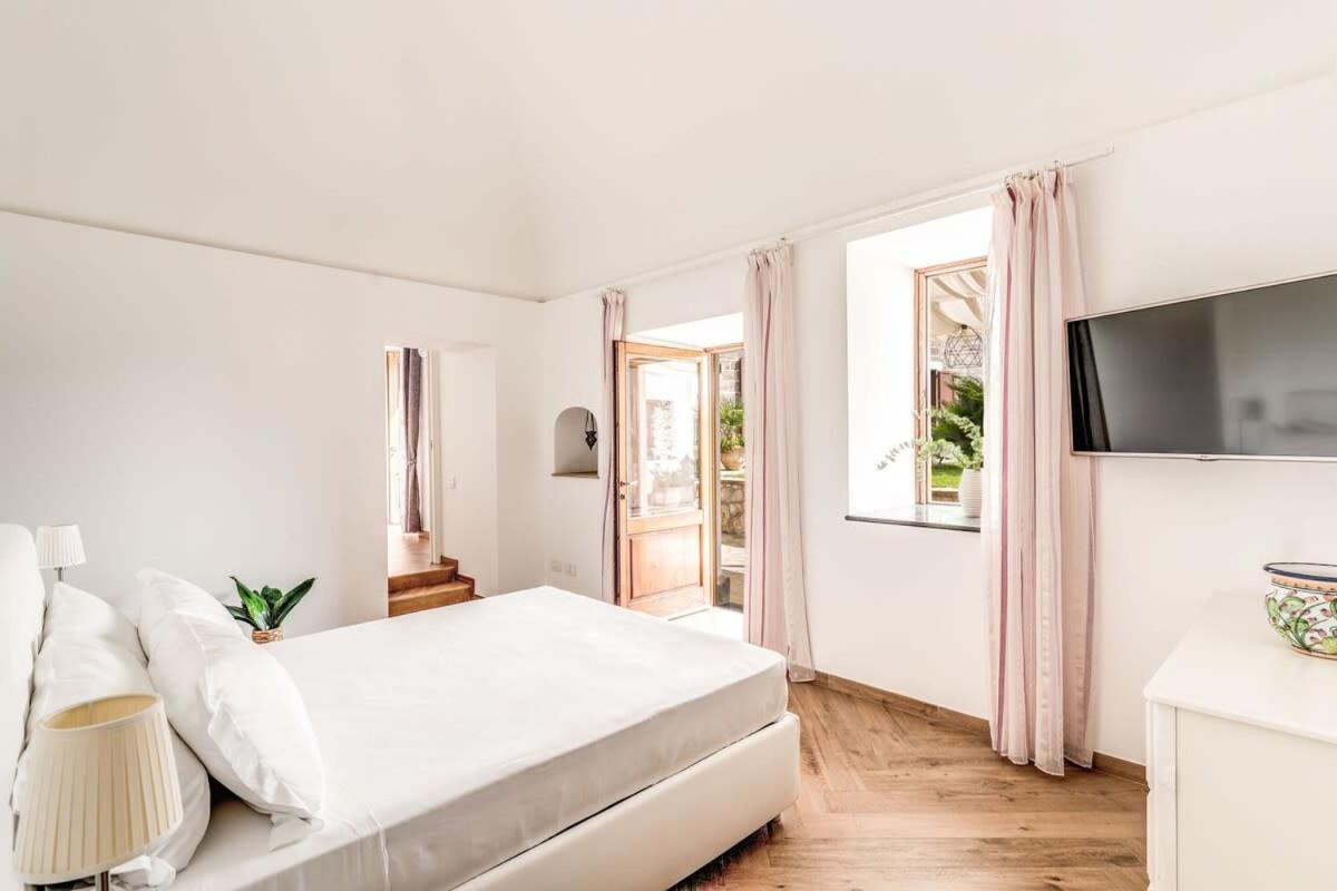 Villa Mimosa Rustic Elegance Views & Pool Massa Lubrense Dış mekan fotoğraf
