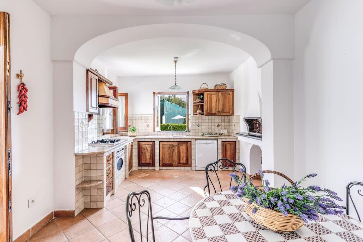 Villa Mimosa Rustic Elegance Views & Pool Massa Lubrense Dış mekan fotoğraf