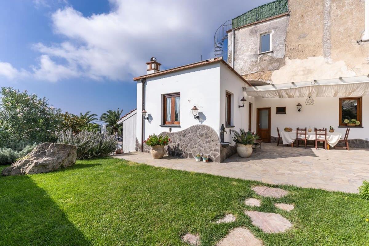 Villa Mimosa Rustic Elegance Views & Pool Massa Lubrense Dış mekan fotoğraf