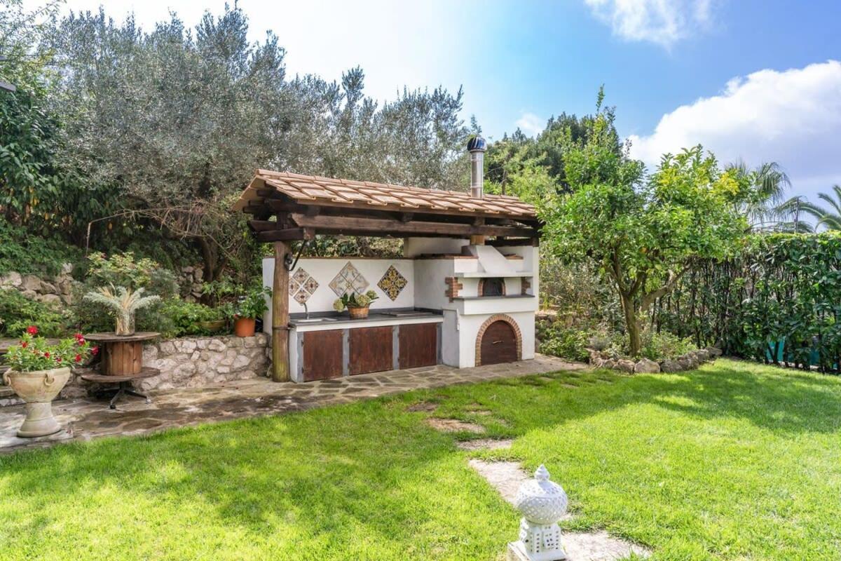 Villa Mimosa Rustic Elegance Views & Pool Massa Lubrense Dış mekan fotoğraf