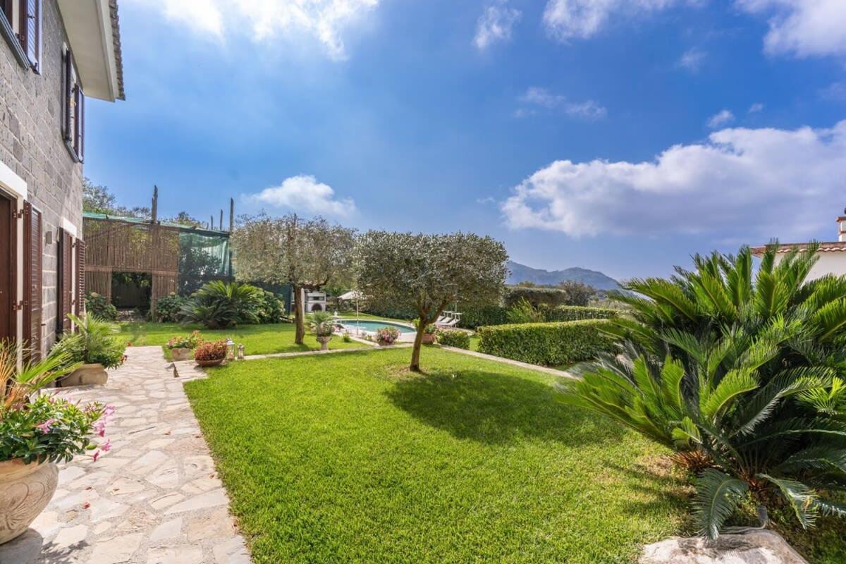 Villa Mimosa Rustic Elegance Views & Pool Massa Lubrense Dış mekan fotoğraf