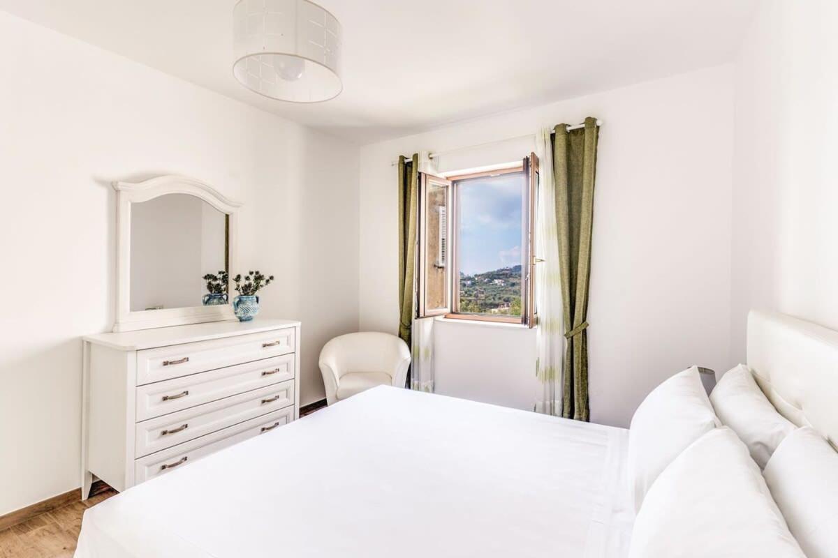 Villa Mimosa Rustic Elegance Views & Pool Massa Lubrense Dış mekan fotoğraf